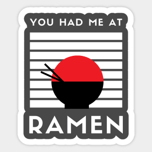 urban ramen Sticker